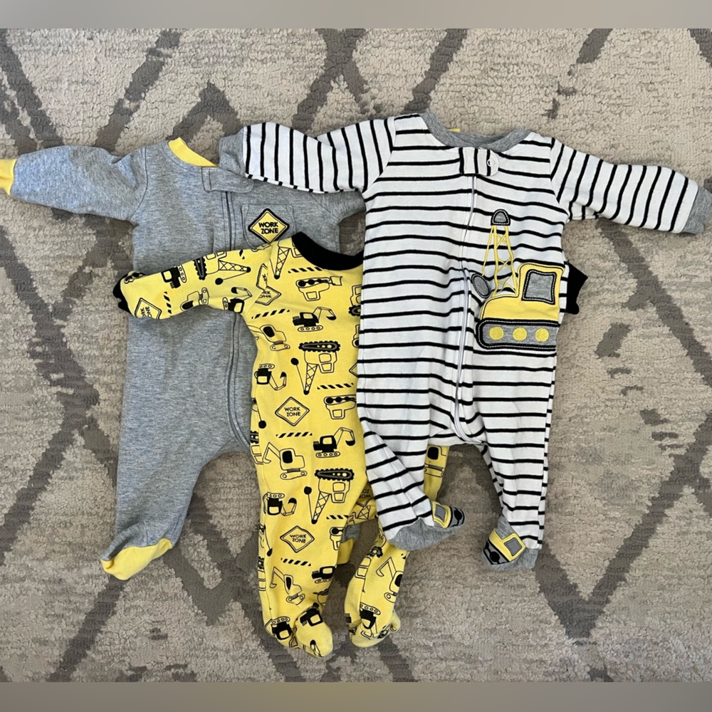 Set of 3 Koalababy Construction Sleepers Size 3m